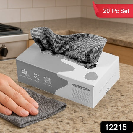 Reusable Magic Cleaning Rag Set (20 PCS) – Super Absorbent Multipurpose Kitchen Cloth